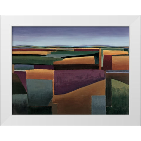 Tera II White Modern Wood Framed Art Print by Carelli, Patricia