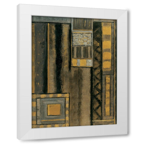 Hard Drive I White Modern Wood Framed Art Print by Carelli, Patricia