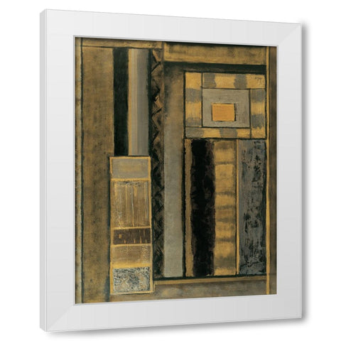 Hard Drive II White Modern Wood Framed Art Print by Carelli, Patricia