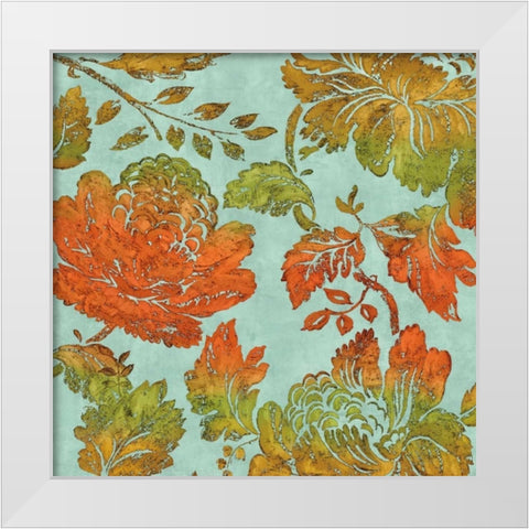 Precious I White Modern Wood Framed Art Print by Davis, Pamela