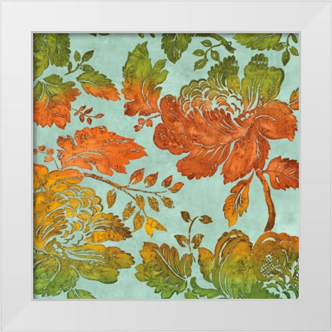 Precious II White Modern Wood Framed Art Print by Davis, Pamela