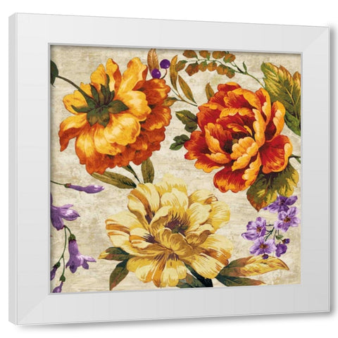Brilliant Bloom II White Modern Wood Framed Art Print by Davis, Pamela