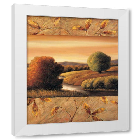 The Essence II White Modern Wood Framed Art Print by Sullivan, Rachael