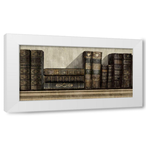 The Collection II White Modern Wood Framed Art Print by Brennan, Russell