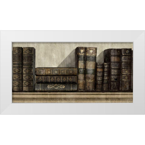 The Collection II White Modern Wood Framed Art Print by Brennan, Russell