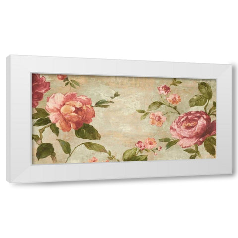 Heirloom White Modern Wood Framed Art Print by Campbell, Renee