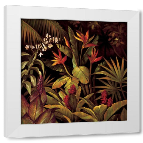 Seminyak II White Modern Wood Framed Art Print by Jimenez, Rodolfo