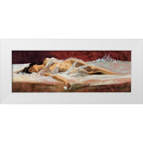 The Dream White Modern Wood Framed Art Print by Di Scenza, Ron