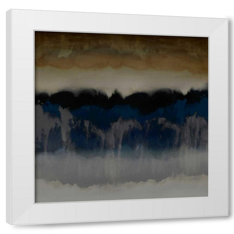 Organic I White Modern Wood Framed Art Print by Springer, Rachel