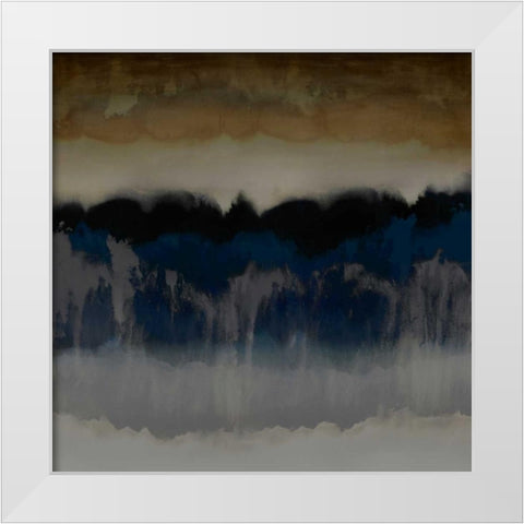 Organic I White Modern Wood Framed Art Print by Springer, Rachel