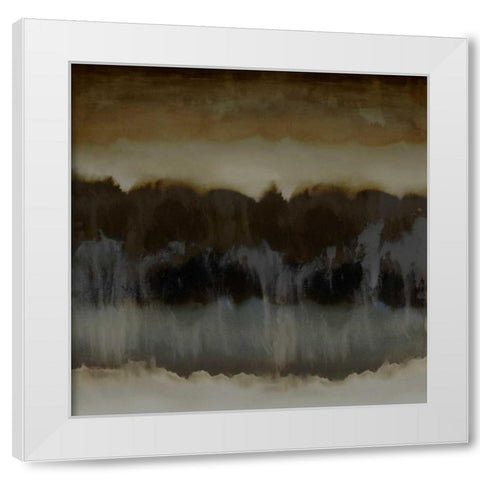 Organic II White Modern Wood Framed Art Print by Springer, Rachel