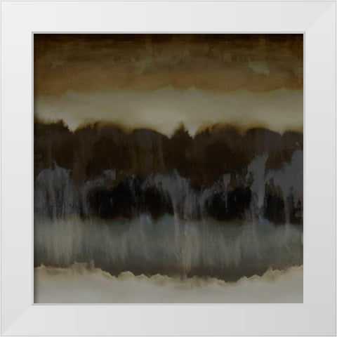 Organic II White Modern Wood Framed Art Print by Springer, Rachel