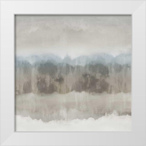 Subtle Movement I White Modern Wood Framed Art Print by Springer, Rachel