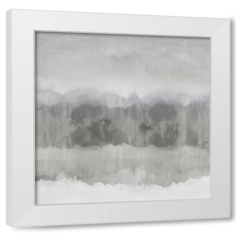 Subtle Movement II White Modern Wood Framed Art Print by Springer, Rachel