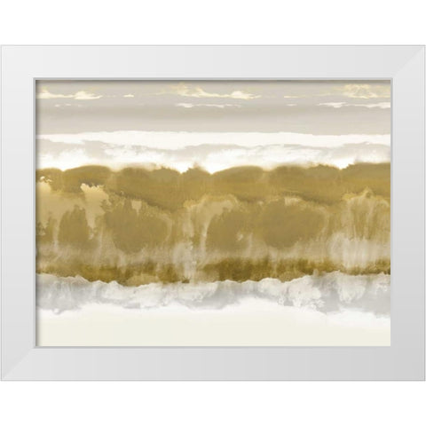 Undertone White Modern Wood Framed Art Print by Springer, Rachel
