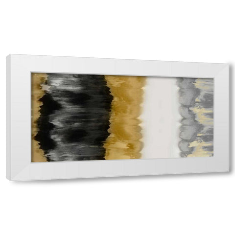 Resonate White Modern Wood Framed Art Print by Springer, Rachel