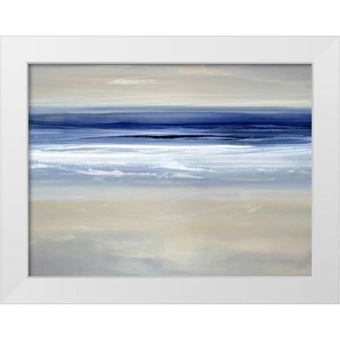 Buoyant I White Modern Wood Framed Art Print by Springer, Rachel