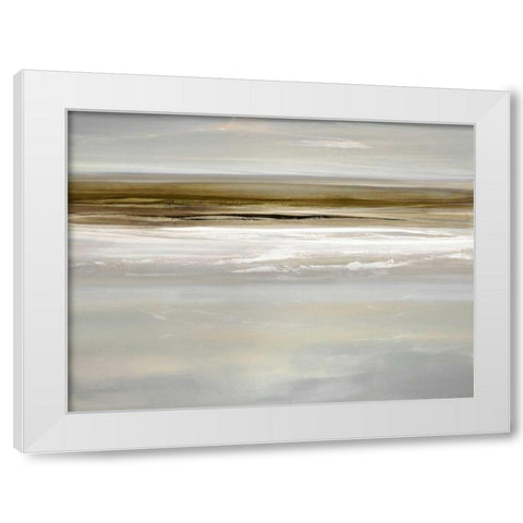 Buoyant II White Modern Wood Framed Art Print by Springer, Rachel