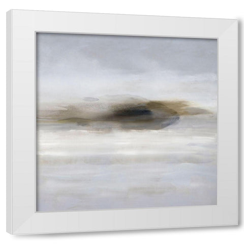Tranquil I White Modern Wood Framed Art Print by Springer, Rachel