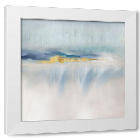 Supspend II White Modern Wood Framed Art Print by Springer, Rachel