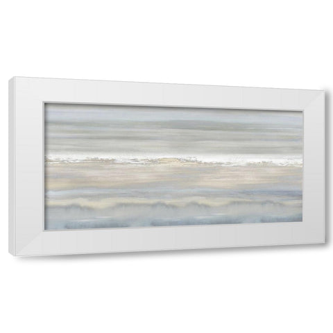 Arise White Modern Wood Framed Art Print by Springer, Rachel
