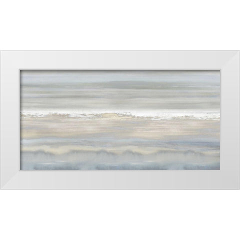Arise White Modern Wood Framed Art Print by Springer, Rachel