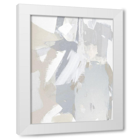 In Depth IV White Modern Wood Framed Art Print by Springer, Rachel