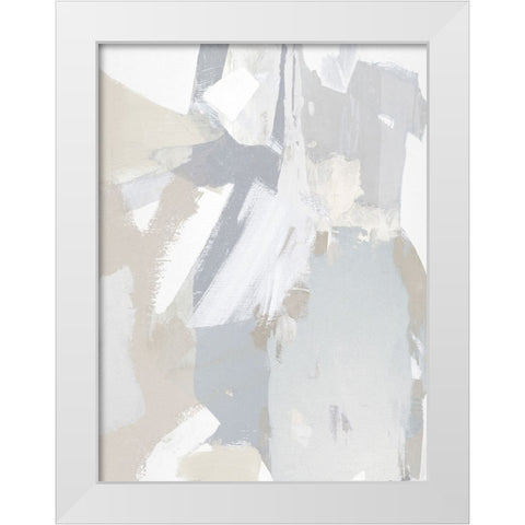 In Depth IV White Modern Wood Framed Art Print by Springer, Rachel