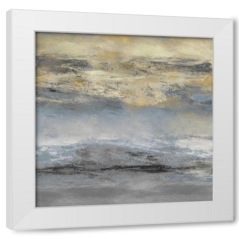 Terra White Modern Wood Framed Art Print by Messina, Jake