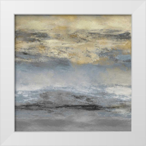 Terra White Modern Wood Framed Art Print by Messina, Jake