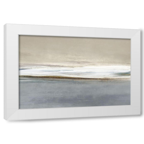 Reflective II White Modern Wood Framed Art Print by Messina, Jake