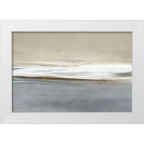 Reflective II White Modern Wood Framed Art Print by Messina, Jake
