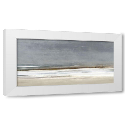 Sunlit White Modern Wood Framed Art Print by Messina, Jake