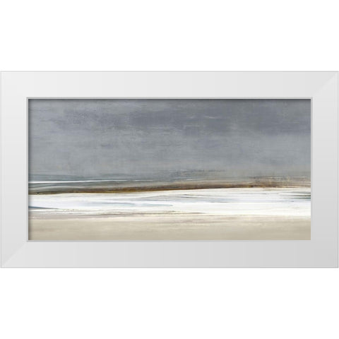 Sunlit White Modern Wood Framed Art Print by Messina, Jake