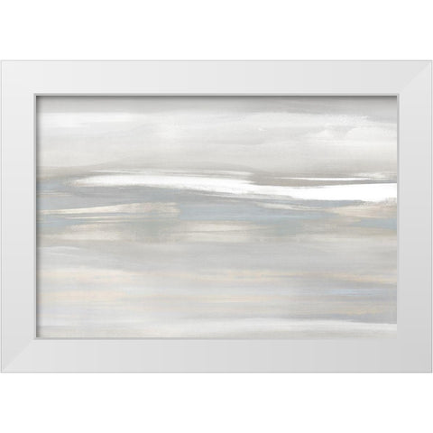 Highlight I White Modern Wood Framed Art Print by Messina, Jake