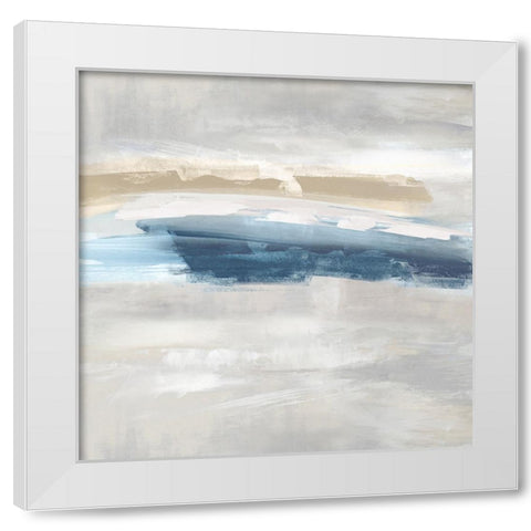Unify II White Modern Wood Framed Art Print by Messina, Jake