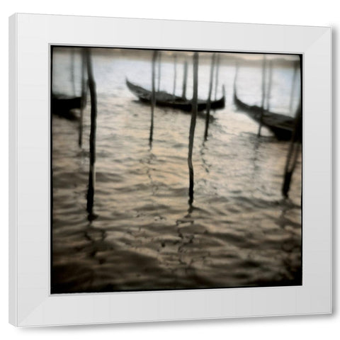 Venezia II White Modern Wood Framed Art Print by Hodes, Shelley