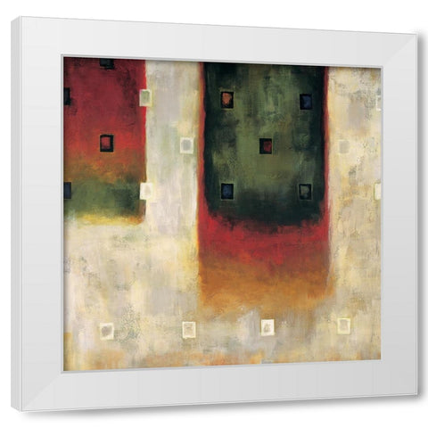 Hang Time II White Modern Wood Framed Art Print by James, Sandra