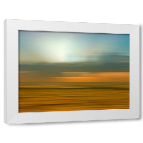 USA, Hawaii, Kauai, sunset White Modern Wood Framed Art Print by Plank, Savanah