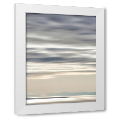 Cloud Formations White Modern Wood Framed Art Print by Plank, Savanah