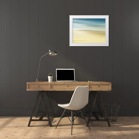 Cloud Formations White Modern Wood Framed Art Print by Plank, Savanah