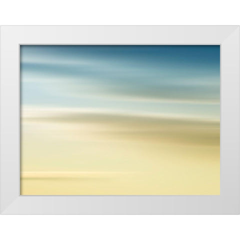 Cloud Formations White Modern Wood Framed Art Print by Plank, Savanah