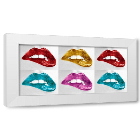 Luscious Collection White Modern Wood Framed Art Print by McGuire, Sarah