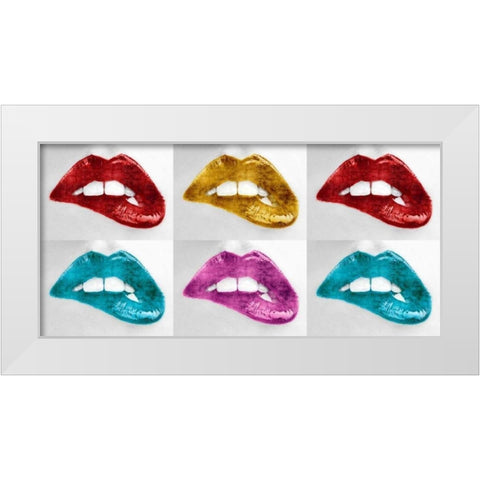 Luscious Collection White Modern Wood Framed Art Print by McGuire, Sarah