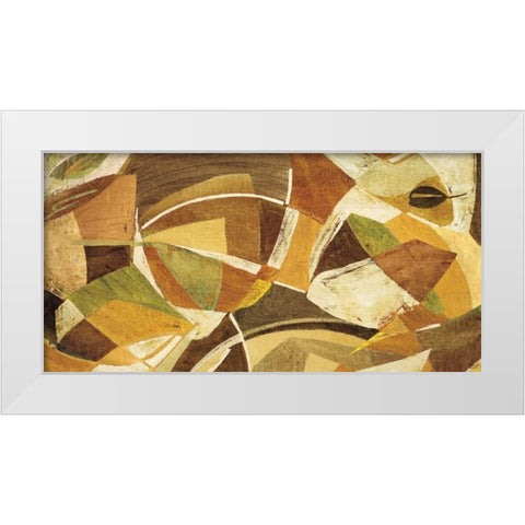 Natural Beauty White Modern Wood Framed Art Print by Sadler, Sean