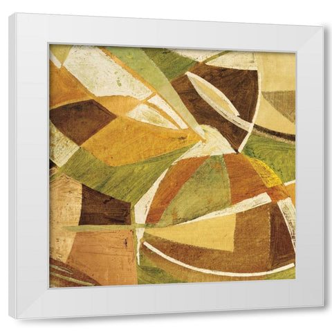 Magic I White Modern Wood Framed Art Print by Sadler, Sean