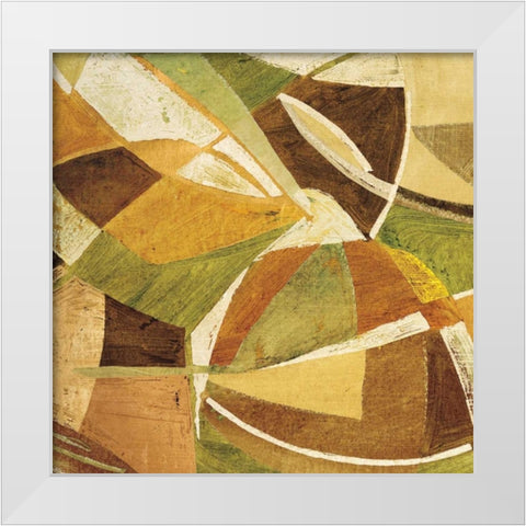 Magic I White Modern Wood Framed Art Print by Sadler, Sean