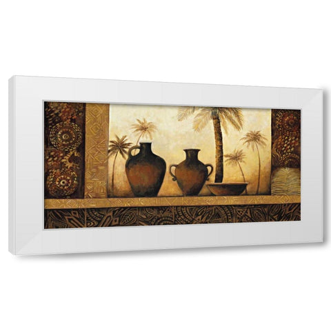 Enchantment White Modern Wood Framed Art Print by Williamson, Sarah