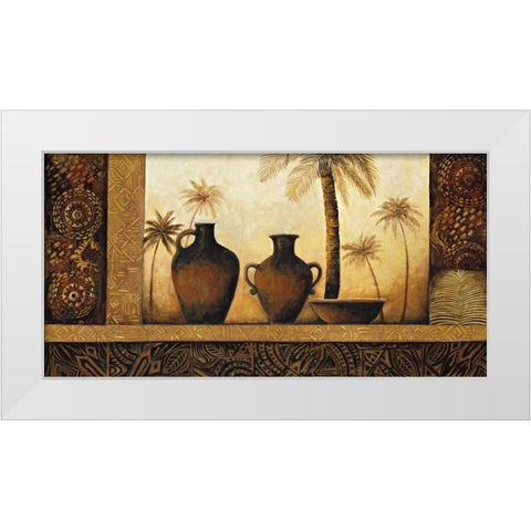 Enchantment White Modern Wood Framed Art Print by Williamson, Sarah