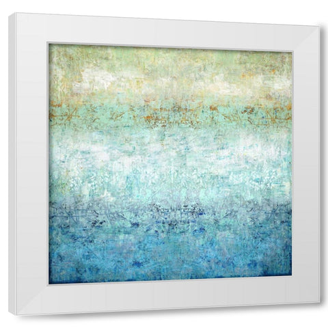For the Moment White Modern Wood Framed Art Print by Hamilton, Taylor